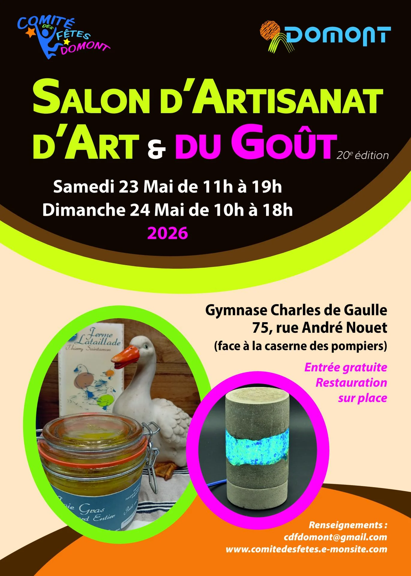 2026 affiche salon d artisanat